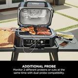 Ninja Woodfire Pro Connect XL Electric BBQ Grill, Blue & Black OG901UKAMZ