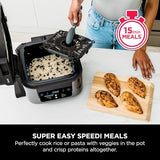 Ninja Speedi 12-in-1 Multi-Cooker and Air Fryer, 5.7L, Grey ON500UK