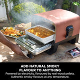 Ninja Woodfire 8-in-1 Electric Outdoor Oven and Pizza Oven, Orange OO101UK