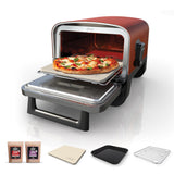 Ninja Woodfire 8-in-1 Electric Outdoor Oven and Pizza Oven, Orange OO101UK
